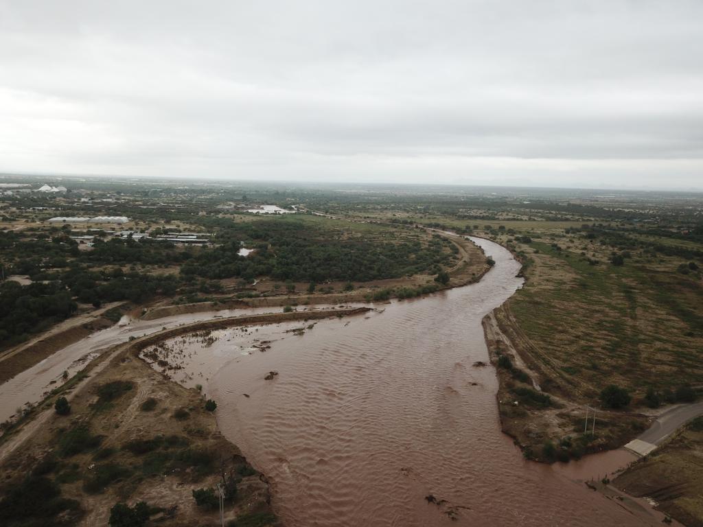 Lluvia tiene bajo el agua a Sonora y hoy caerá más