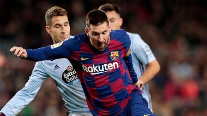 Lionel Messi da la victoria al Barcelona con sus goles de tiro libre
