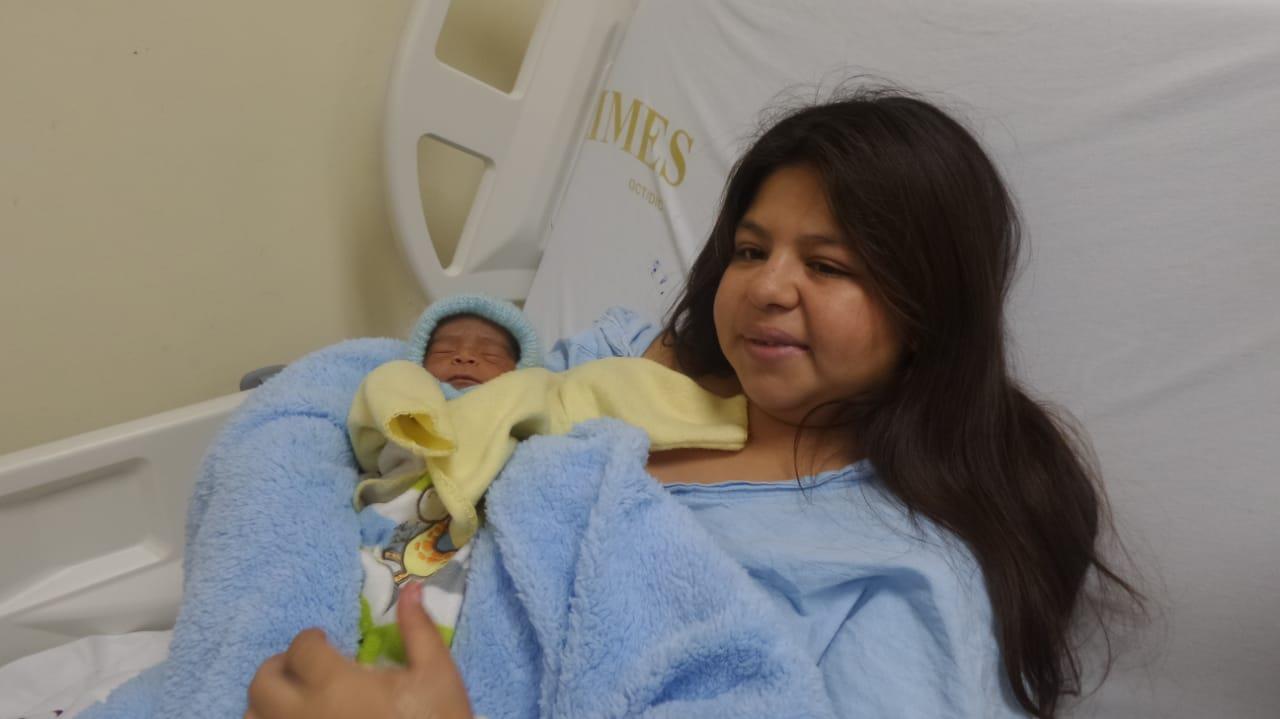 Nació en punto de las 12:00 siendo así el Niño Navidad 2019