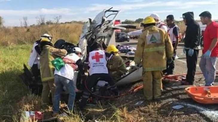 Identifican a nueve de los 11 muertos de accidente en Chiapas