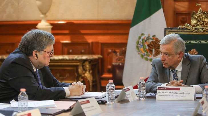 Marcelo Ebrard encabeza reunión con William Barr, fiscal general de EU