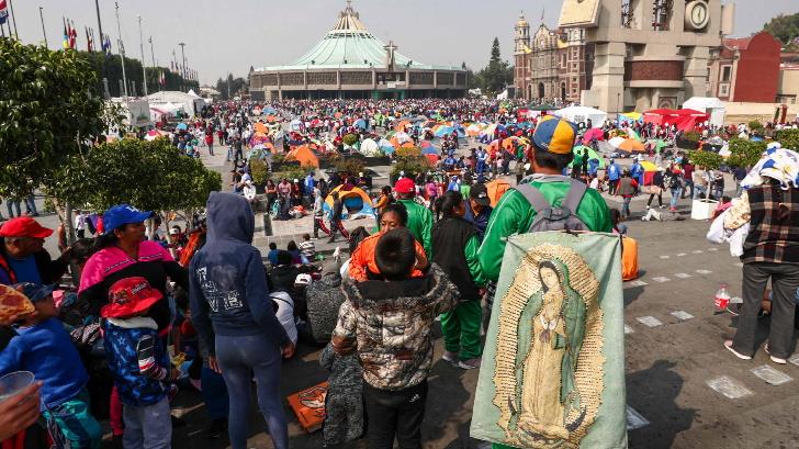 Registran 9.8 millones de peregrinos en la Basílica de Guadalupe