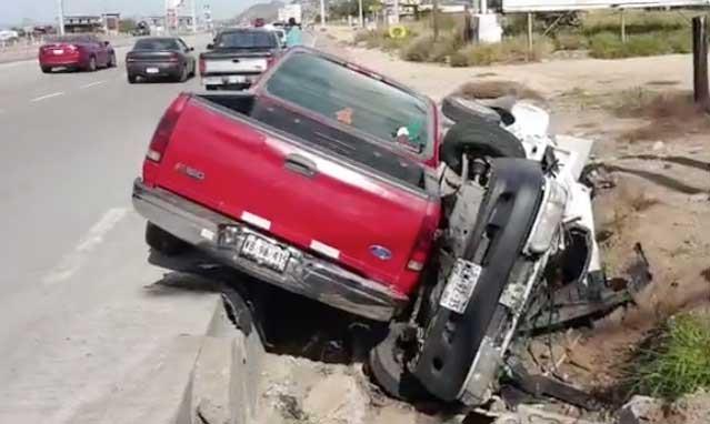 Choque deja 4 lesionados; uno grave