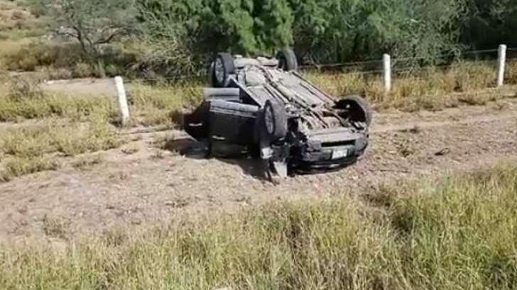 Fuerte accidente en el libramiento Guaymas-Empalme deja 4 lesionados y pérdidas materiales