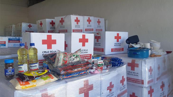 Envía Cruz Roja ayuda a los municipios afectados por las lluvias
