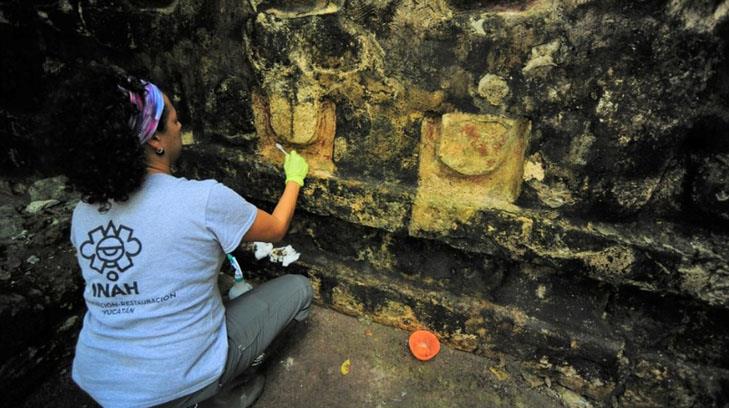 INAH encuentra palacio maya en Yucatán