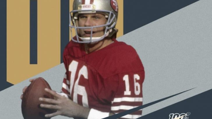 Joe Montana, elegido en el mejor equipo de todos los tiempos