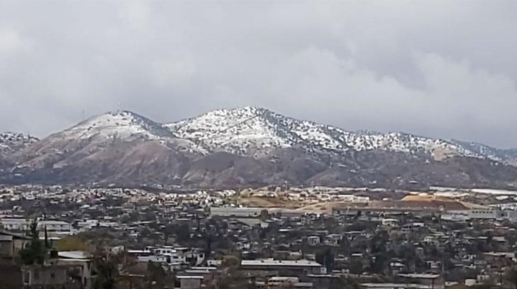 Sonora recibirá el año nuevo con lluvias y nevadas