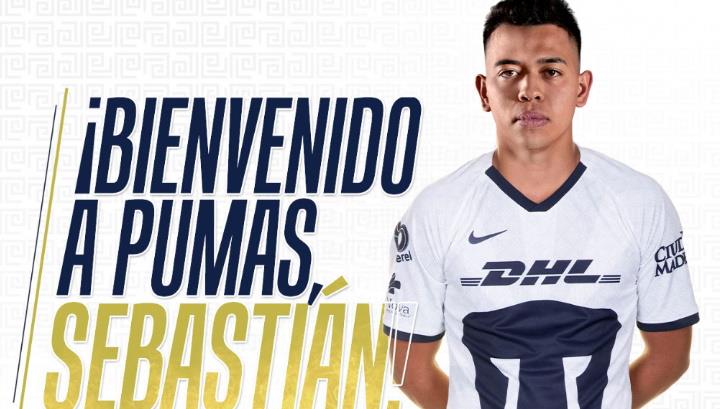 Oficial, Sebastián Saucedo es nuevo jugador de Pumas