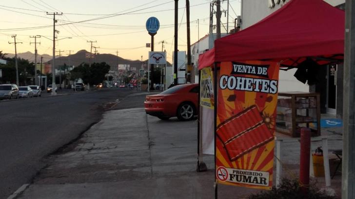 Reconocen tardanza en revisión de comercios que venden pirotecnia en Guaymas