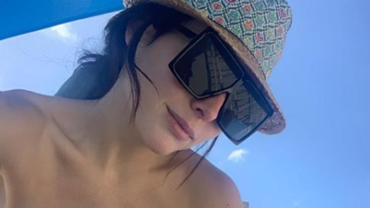 Zuria Vega, en bikini y relajada espera el 2020
