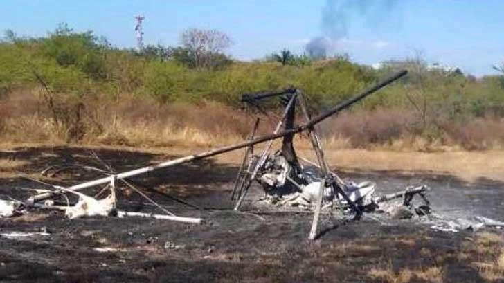 Muere alcalde de Ocuilan al caer aeronave en Morelos