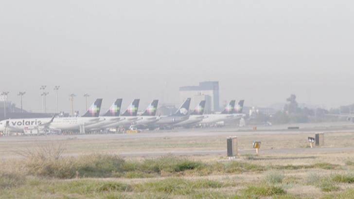 Paran 11 vuelos en HMO por la neblina en Tijuana
