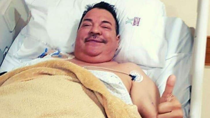 Julio Preciado se recupera de trasplante de riñón