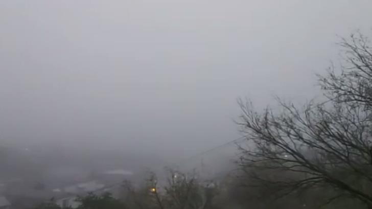 ‘Despierta’ Nogales con una densa neblina
