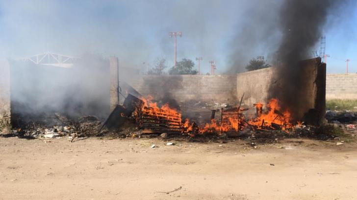 Se disparan incendios de basura en Guaymas por falta de recolección