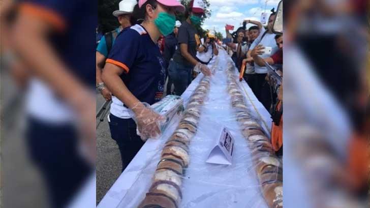 Municipio de Yucatán prepara la rosca más grande del mundo