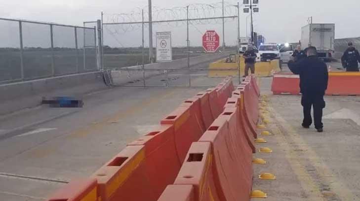 Le niegan la entrada a EU y hombre se suicida en puente internacional