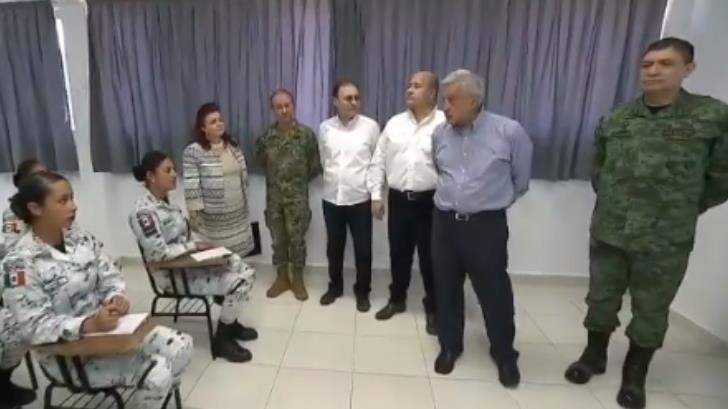 López Obrador exhorta a Guardia Nacional a respetar derechos humanos