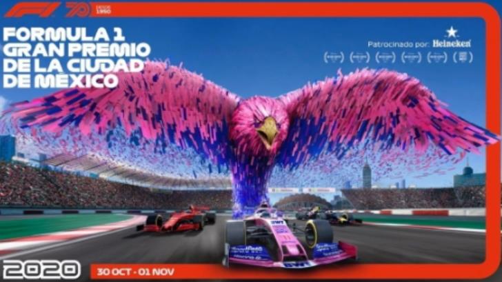 Fórmula Uno revela carteles del Gran Premio de México