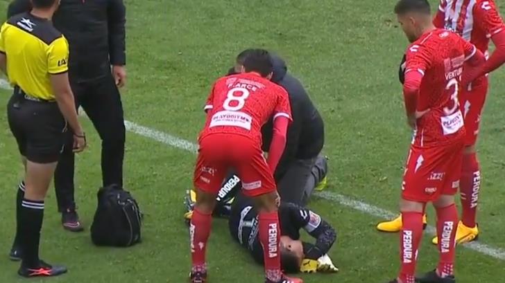 Hugo González se lesiona ante el Puebla
