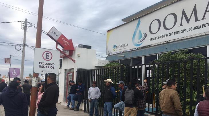 Teme Oomapas de Navojoa que usuarios ya no paguen el agua tras la cancelación de cortes.