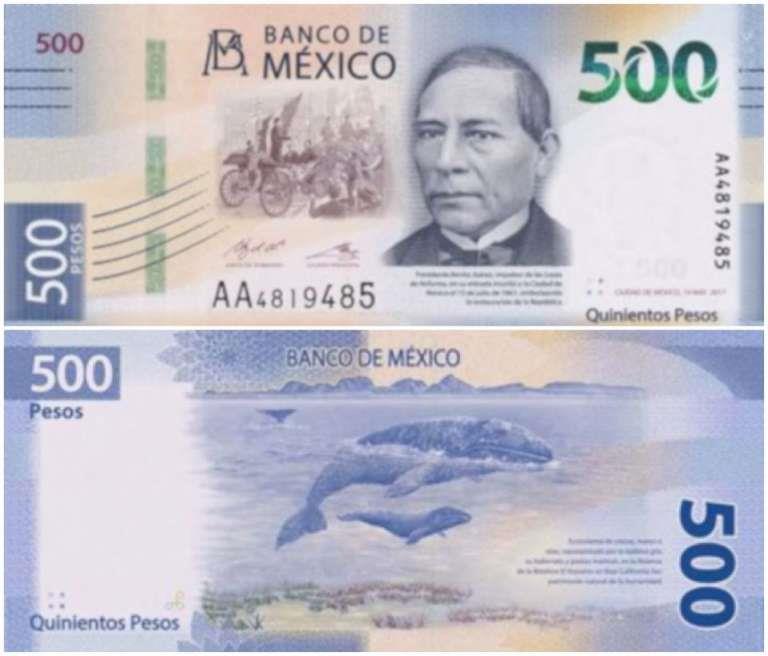 Billete mexicano es el segundo más lindo del mundo