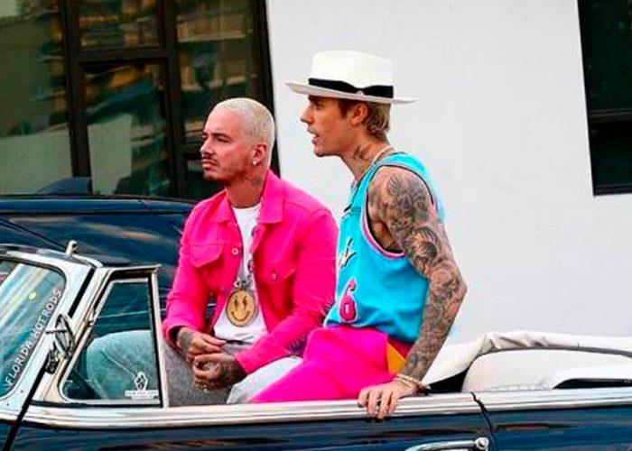 Justin Bieber y J Balvin juntos con ‘La bomba’