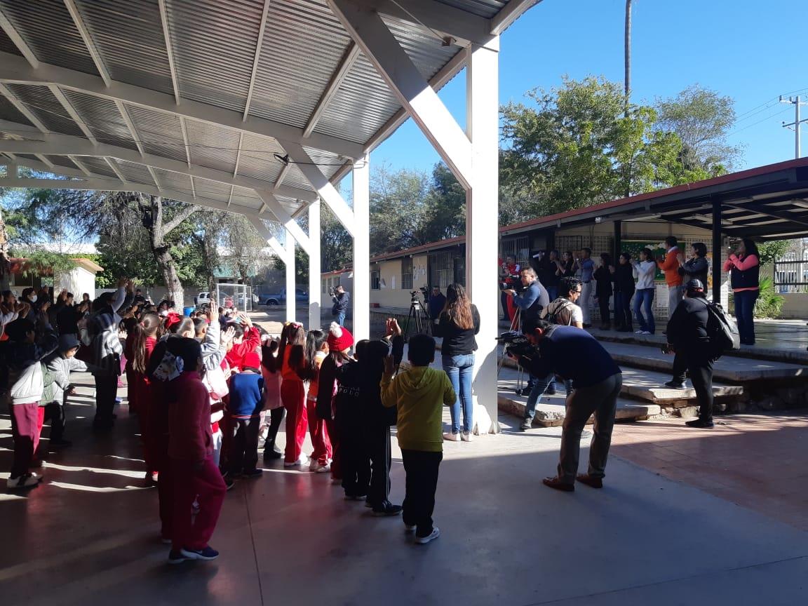 Alumnos de primaria realizan actividades de concientización