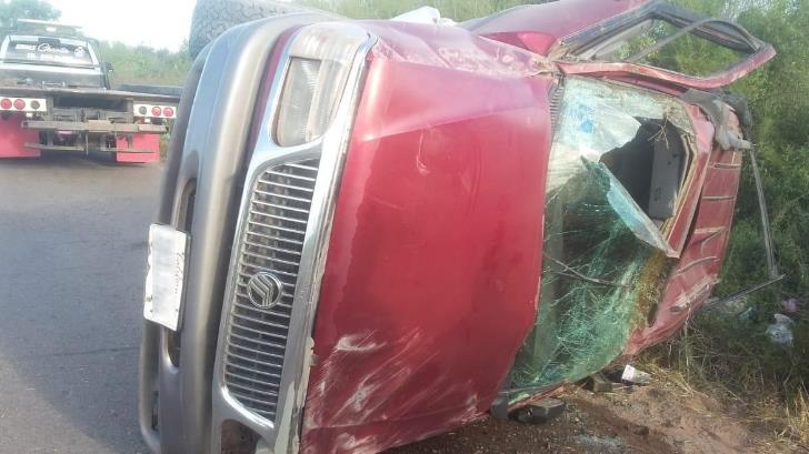 Accidente carretero en Navojoa deja una persona lesionada