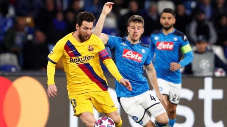 Barcelona vs Napoli se jugará a puerta cerrada por Coronavirus