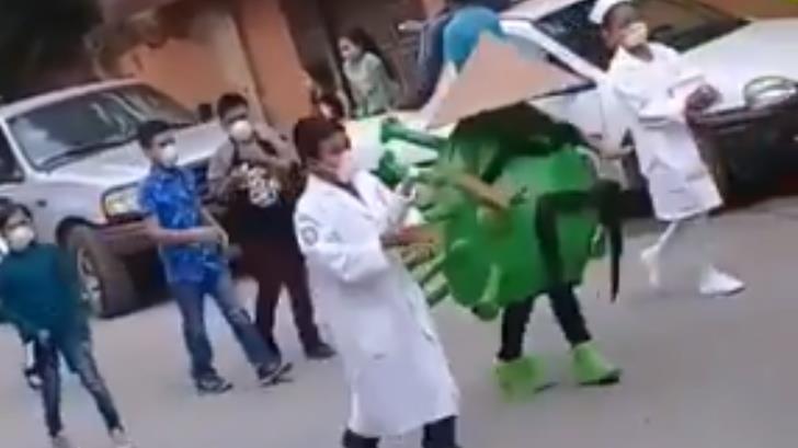 Circula video del ‘carnaval del coronavirus’ en México