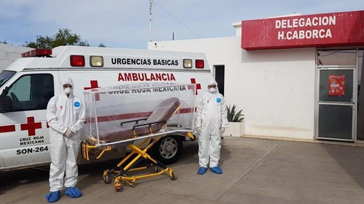 Cruz Roja Caborca cuenta con ambulancia para atender caso sospechosos de coronavirus