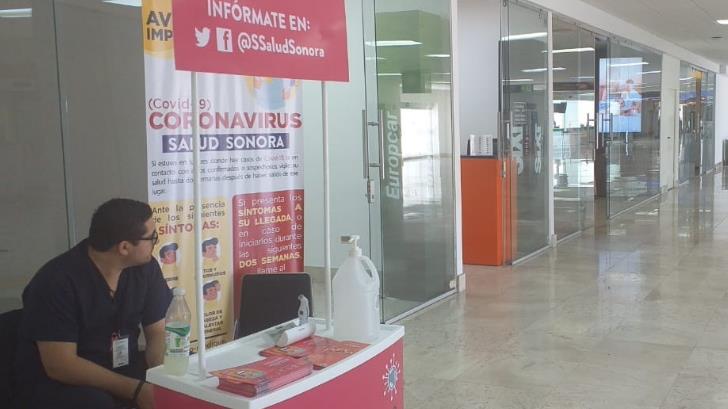 Pone Salud filtros en el aeropuerto