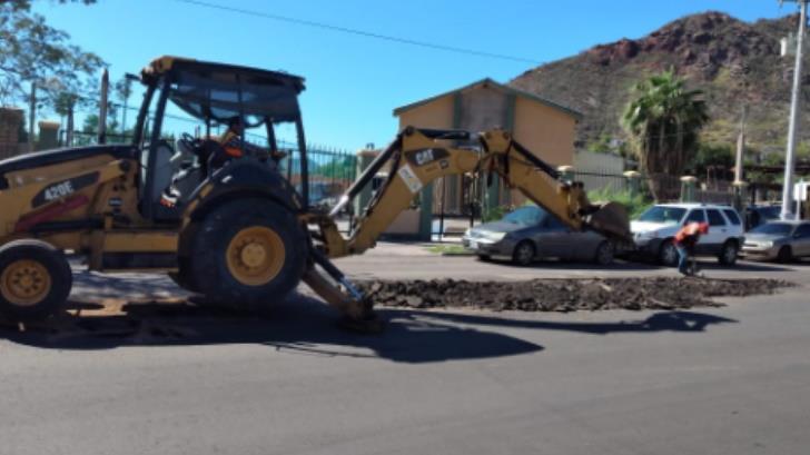 Reinicia el programa de mejoramiento vial en Guaymas