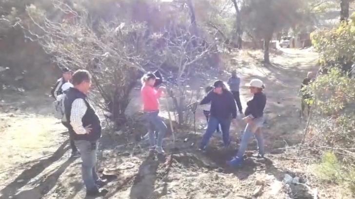 Madres rastreadoras buscan restos en Nogales