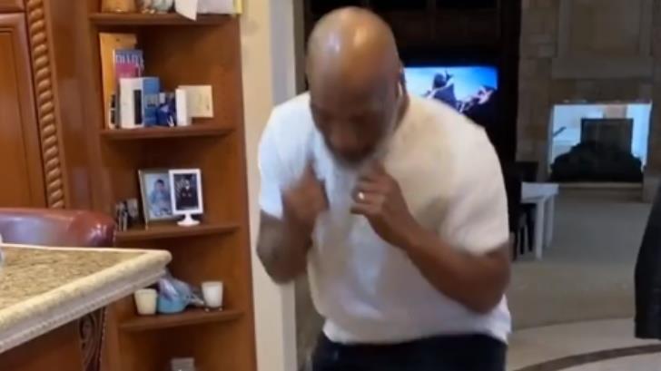 VIDEO | Mike Tyson entrena con su perro tras la cuarentena del Covid-19