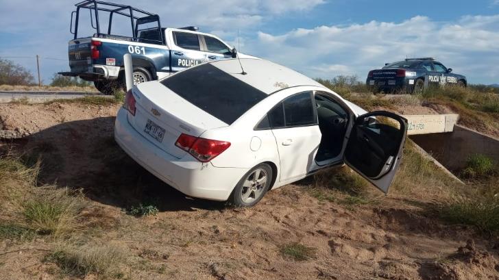 Ladrón roba carro a mujer en Unison; lo recupera el C5i