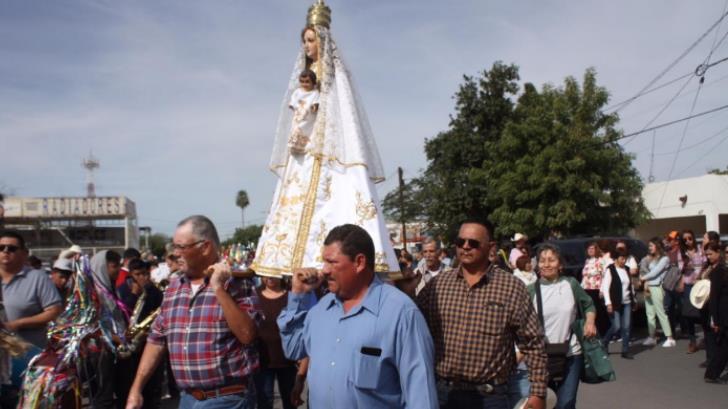 Matapeños adoran a Virgen de Loreto