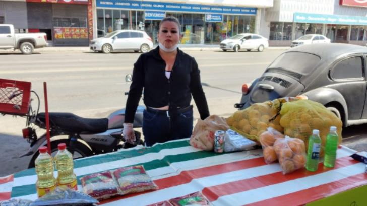 VIDEO | Vendedores ambulantes de Guaymas instalan centro de acopio por Covid-19