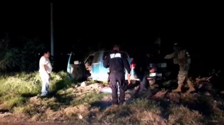 Roba un auto y poco después sufre un accidente vial en Guaymas