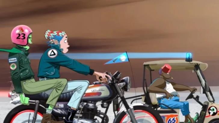 VIDEO | Como un viaje por carretera, Gorillaz estrena ‘Aries’