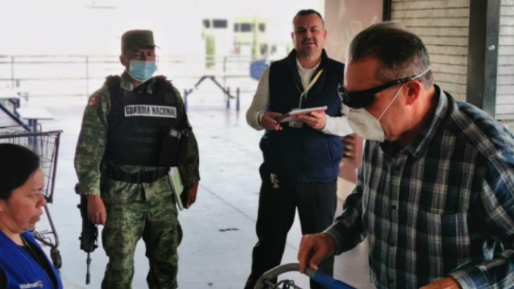 Guardia Nacional interviene para que se cumpla plan ‘Quédate en Casa’ en Nogales