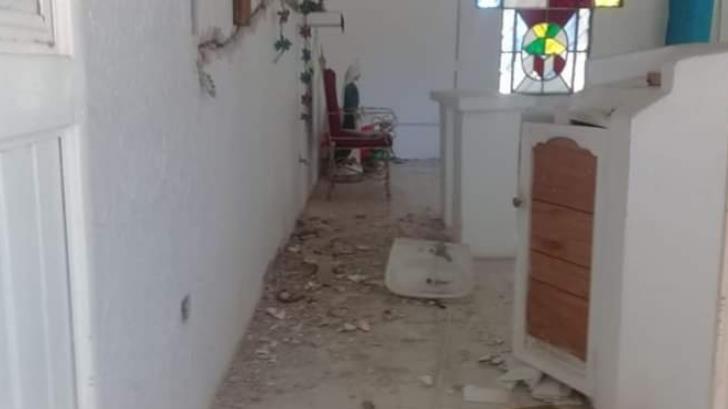 Ladrones desmantelan capilla al Norte de Guaymas