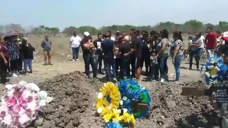 Sepultan a bebé erróneamente diagnosticado con Covid-19 en Matamoros