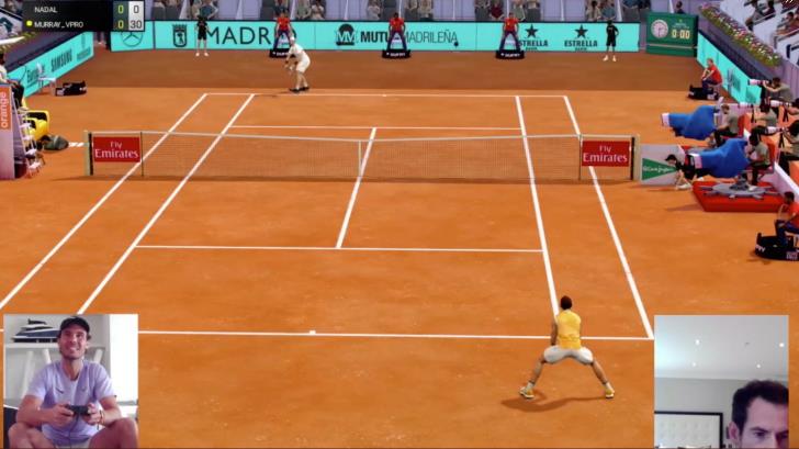 VIDEO | Vence Murray a Nadal en torneo virtual