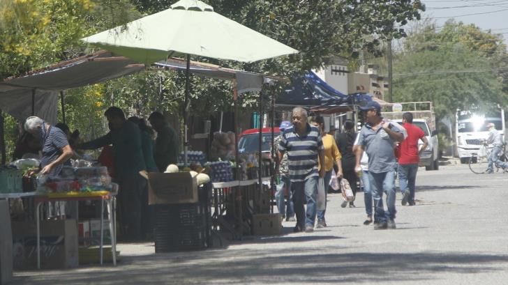 Comerciantes del tianguis de Los Olivos sufren desabasto de mercancía