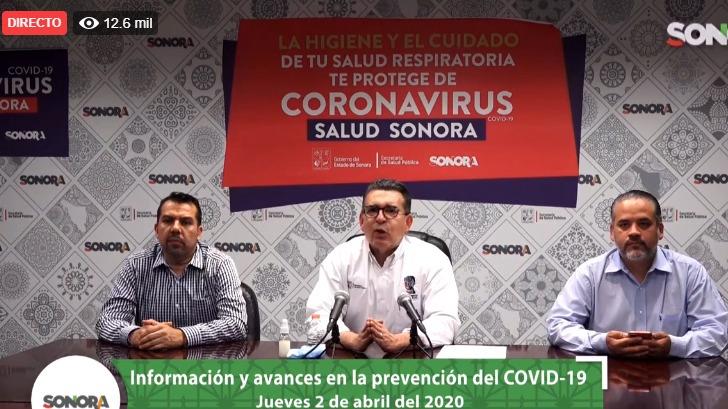 Informa Secretaría de Salud nuevo caso de Covid-19 sumando 22 en Sonora