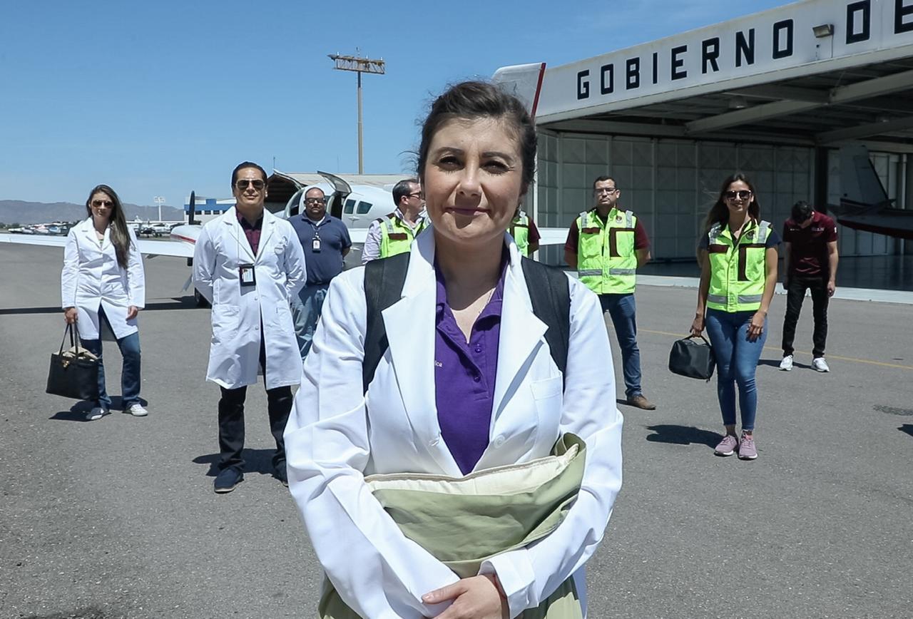 Escuadrón de médicos viaja a San Luis RC