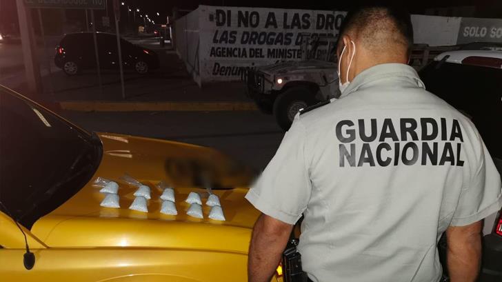 Guardia Nacional incauta droga proveniente de Nogales